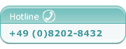 Hotline +49 (0)8202-8432 Hotline +49 (0)8202-8432
